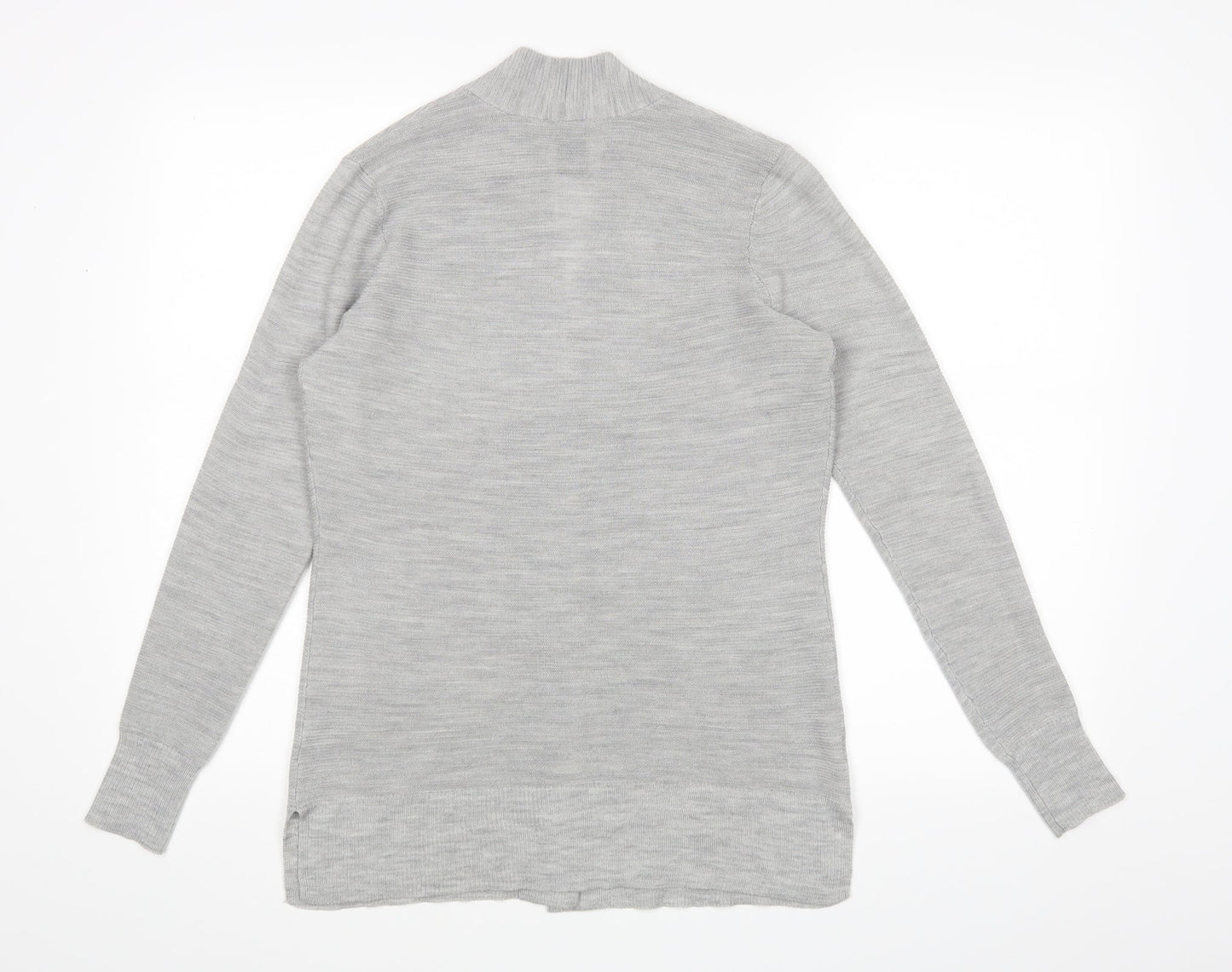 Ann Taylor Womens Grey   Wrap Jumper Size 10
