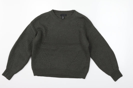 New Look Womens Gold   Pullover Jumper Size S