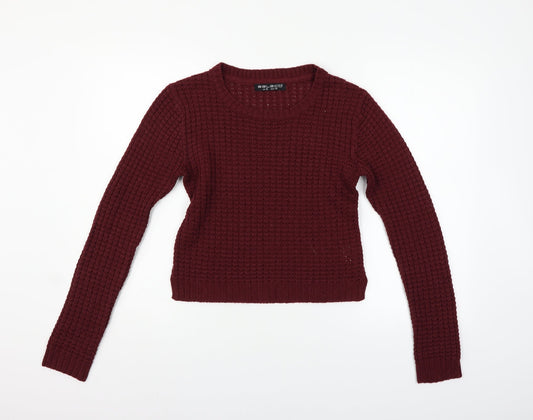 Select Womens Red   Pullover Jumper Size 10