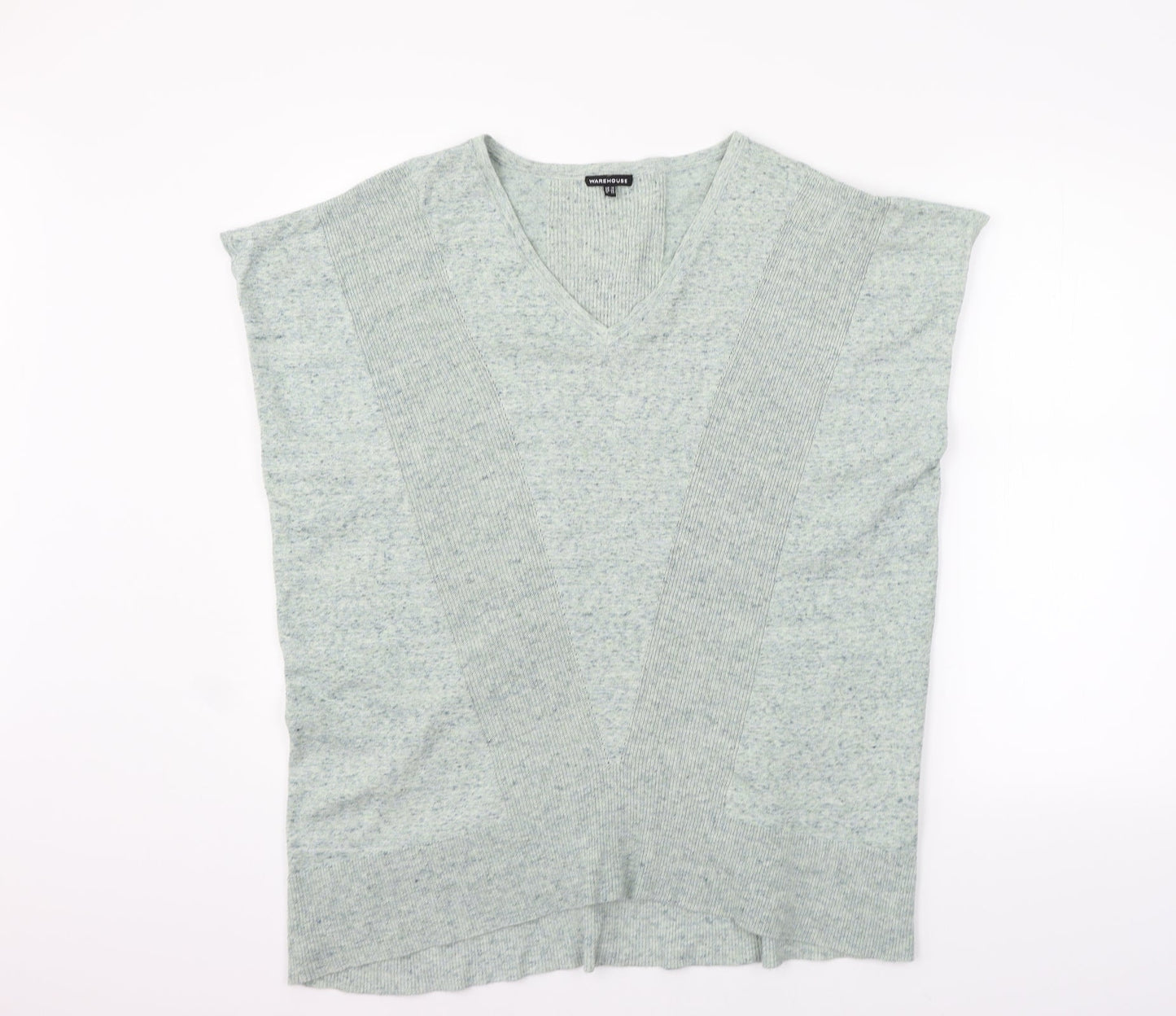 Warehouse Womens Green   Pullover Jumper Size 18