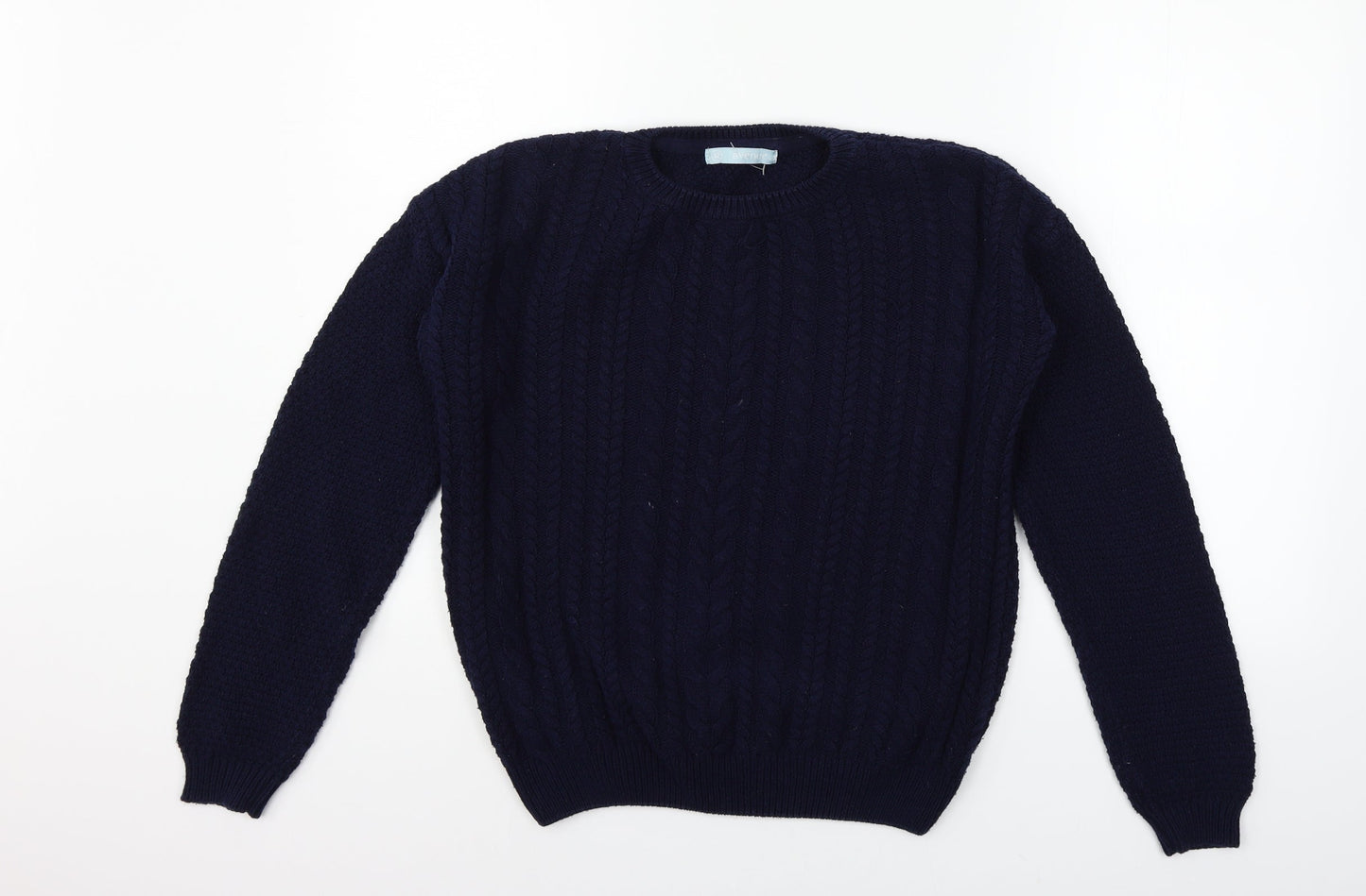 Avenue Womens Blue   Pullover Jumper Size 12