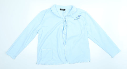 Rosie Womens Blue   Cardigan Jumper Size 18