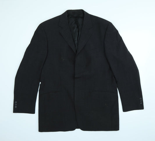 Contempo Mens Black    Blazer Size 40