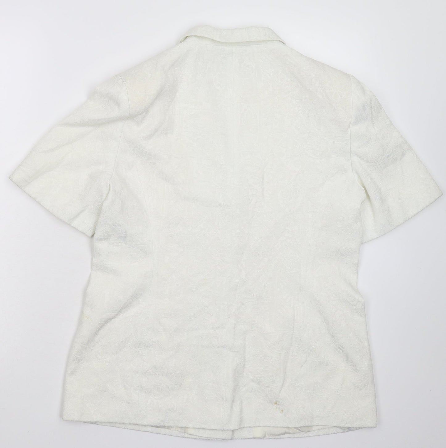 Ambience Womens White   Jacket Blazer Size 14
