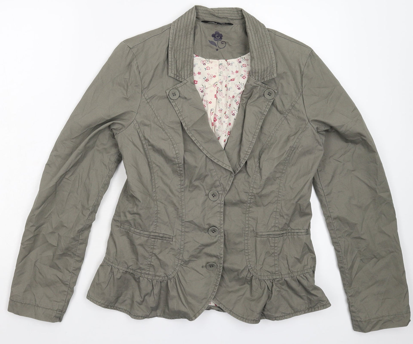 Debenhams Womens Grey   Jacket Blazer Size 10