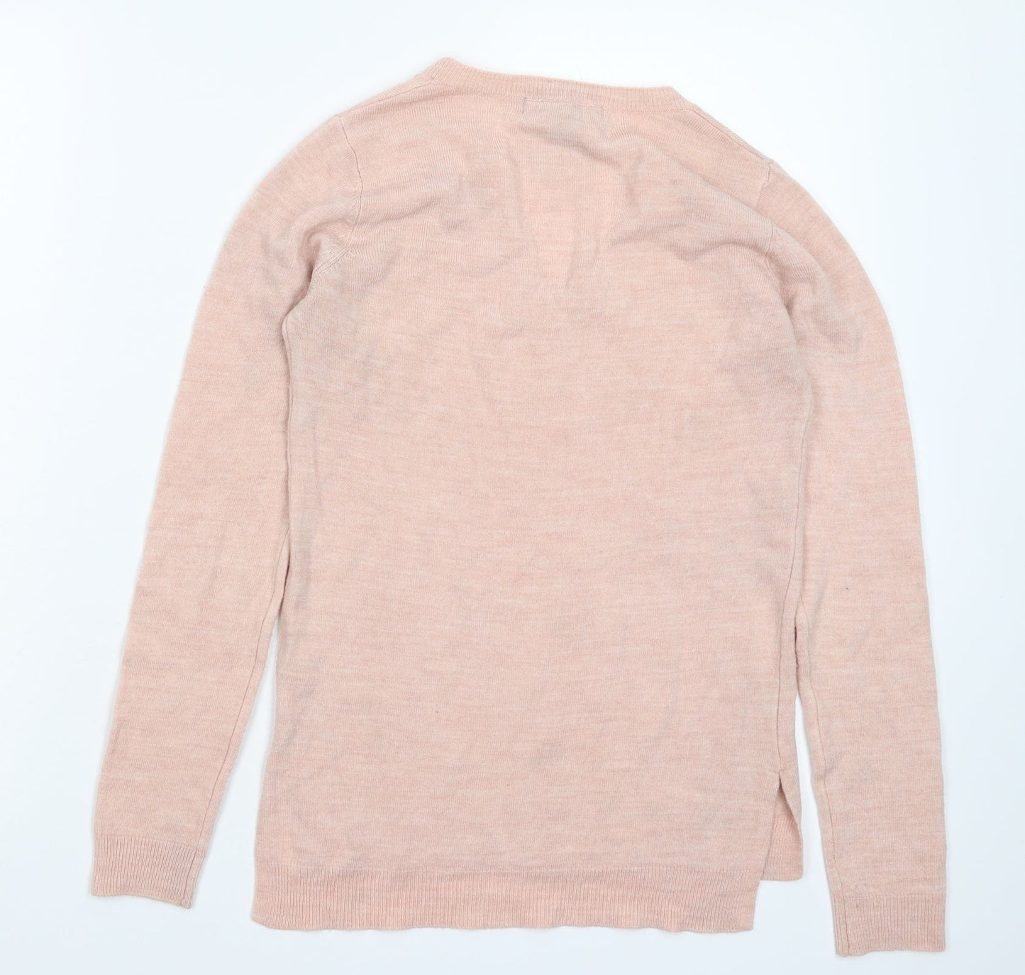 Atmosphere Womens Pink  Knit Pullover Jumper Size 4