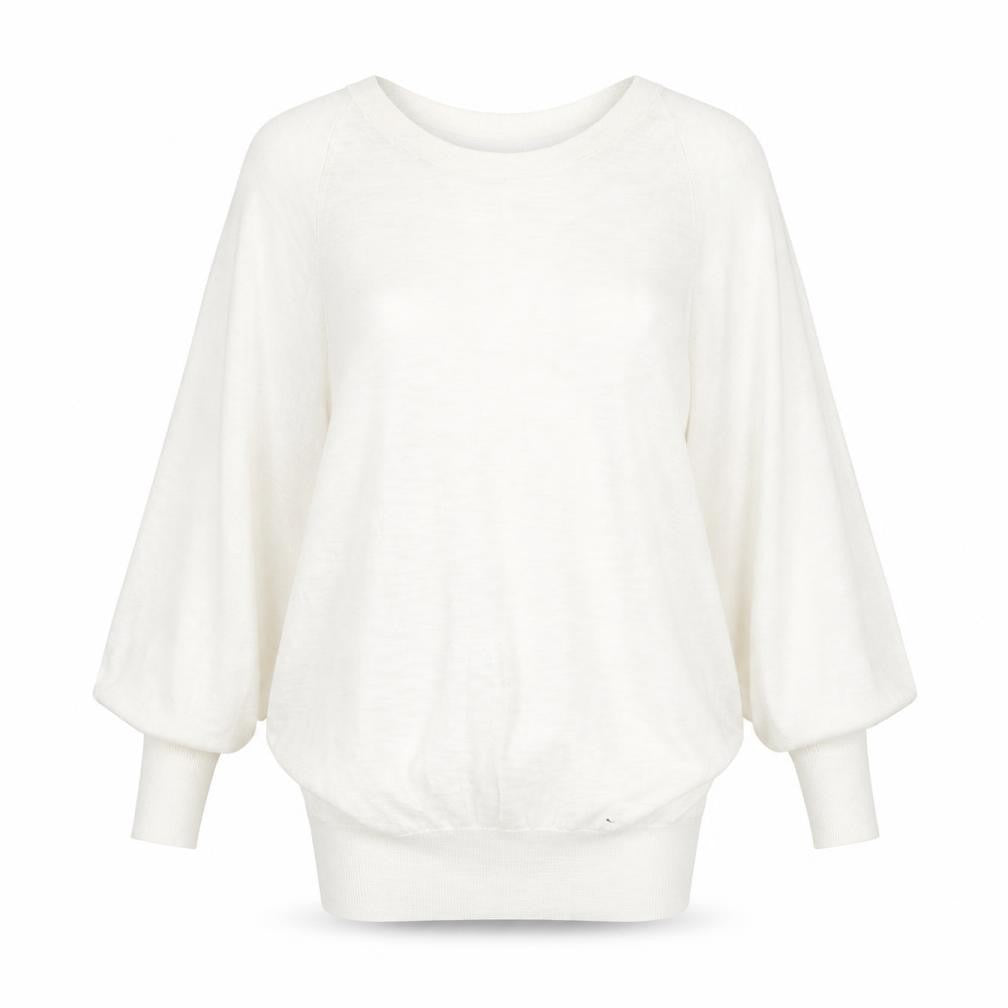 NEXT Womens White  Knit Pullover Jumper Size XS  - Oversized