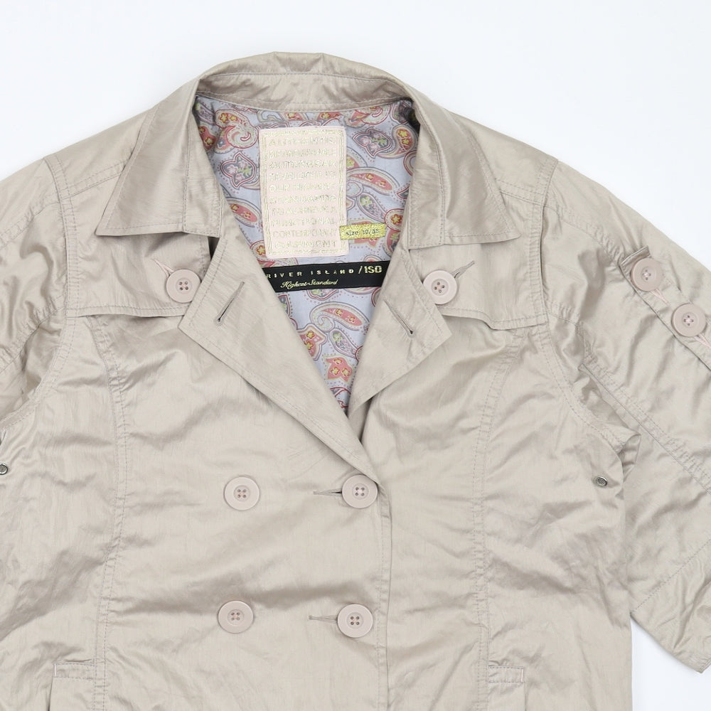 River Island Womens Grey   Jacket  Size 10