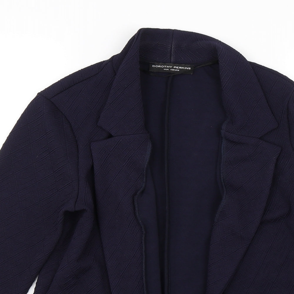 Dorothy Perkins Womens Blue   Jacket  Size 14