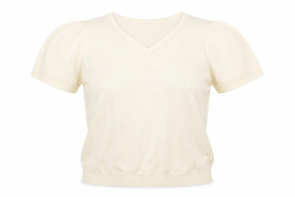 Essential Collection Womens White   Basic T-Shirt Size 12
