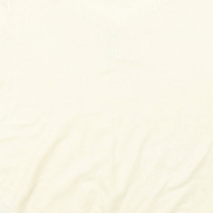 Essentials Collection Womens White   Basic T-Shirt Size 12