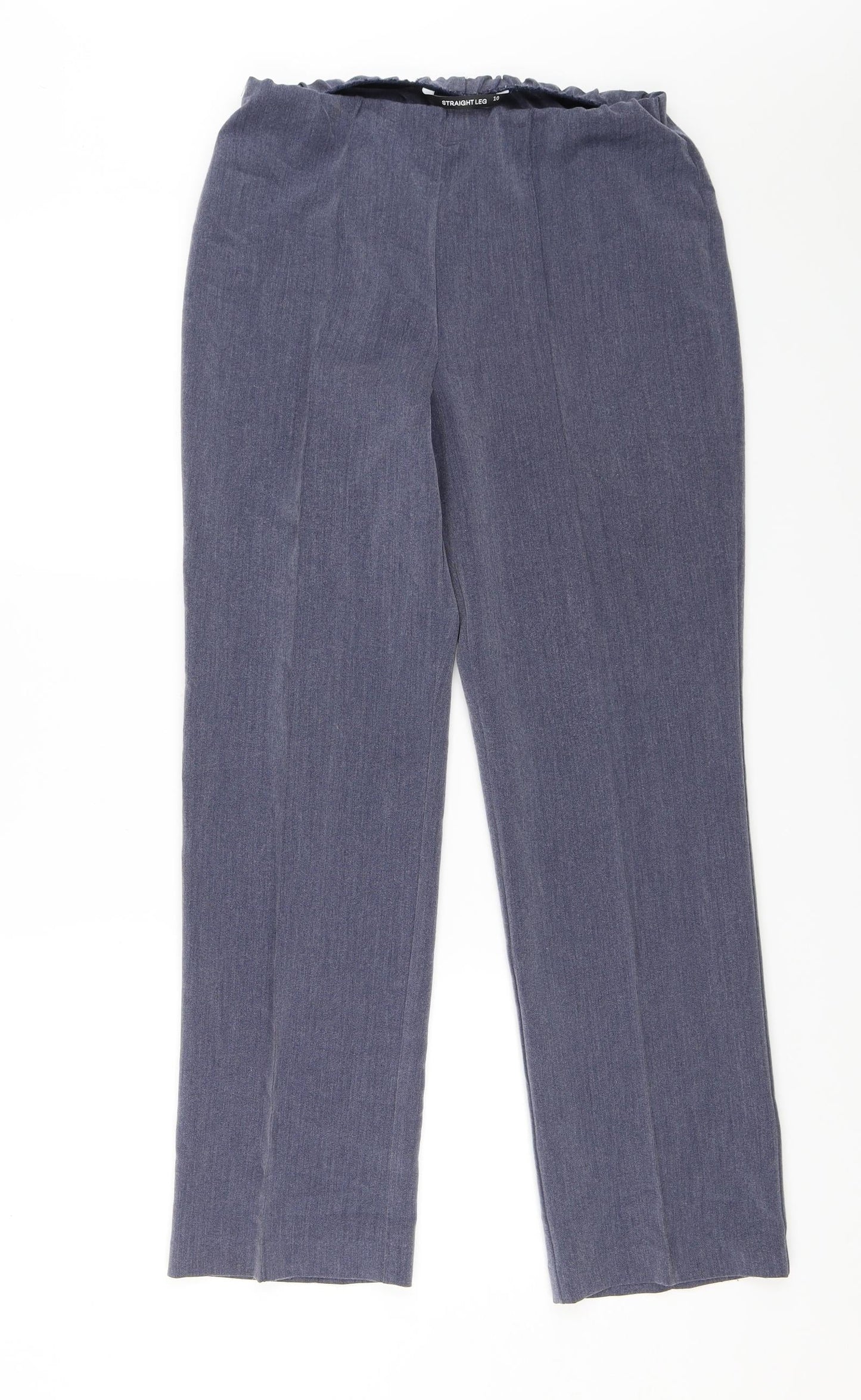 Bonmarché Womens Blue   Trousers  Size 10 L28 in