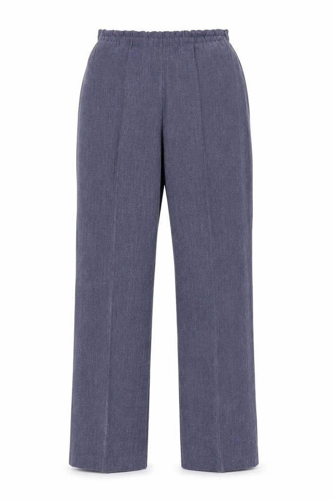 Bonmarché Womens Blue Trousers Size 10 L28 in