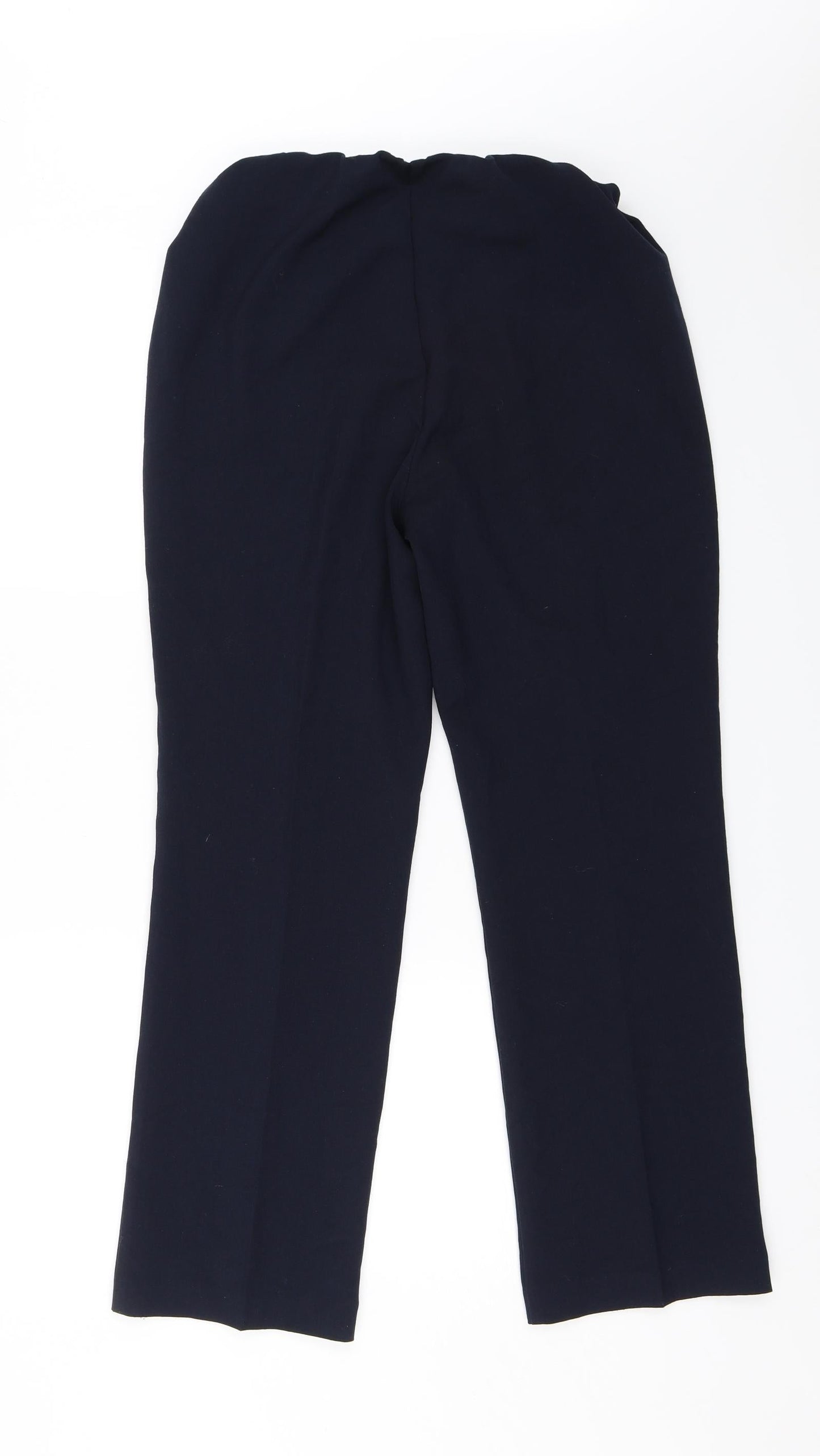 Bonmarché Womens Blue   Trousers  Size 10 L27 in