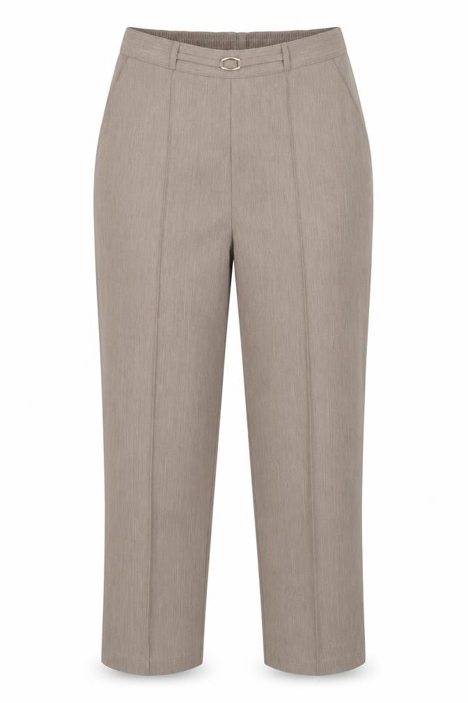Marks & Spencer Womens Brown   Capri Trousers Size 12 L20 in