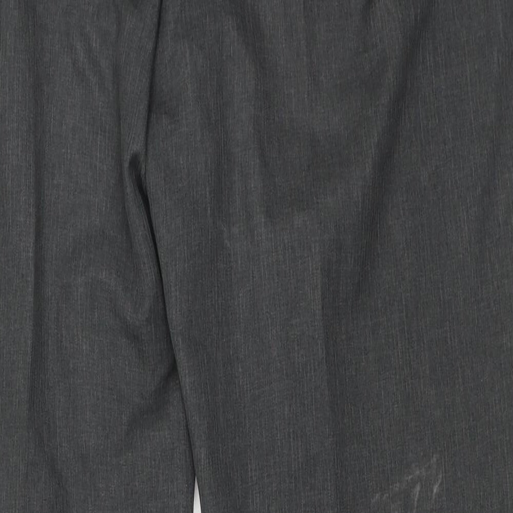 TU Womens Grey   Dress Pants Trousers Size 14 L28 in