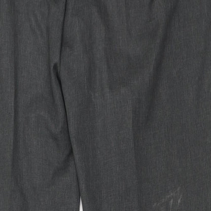 Tu Womens Grey   Dress Pants Trousers Size 14 L28 in