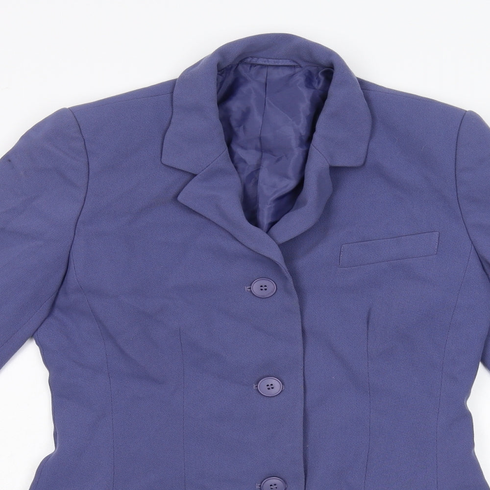 NEXT Womens Purple   Jacket Coat Size 8