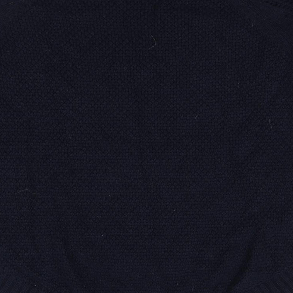 Kiari Mens Blue  Knit Pullover Jumper Size L