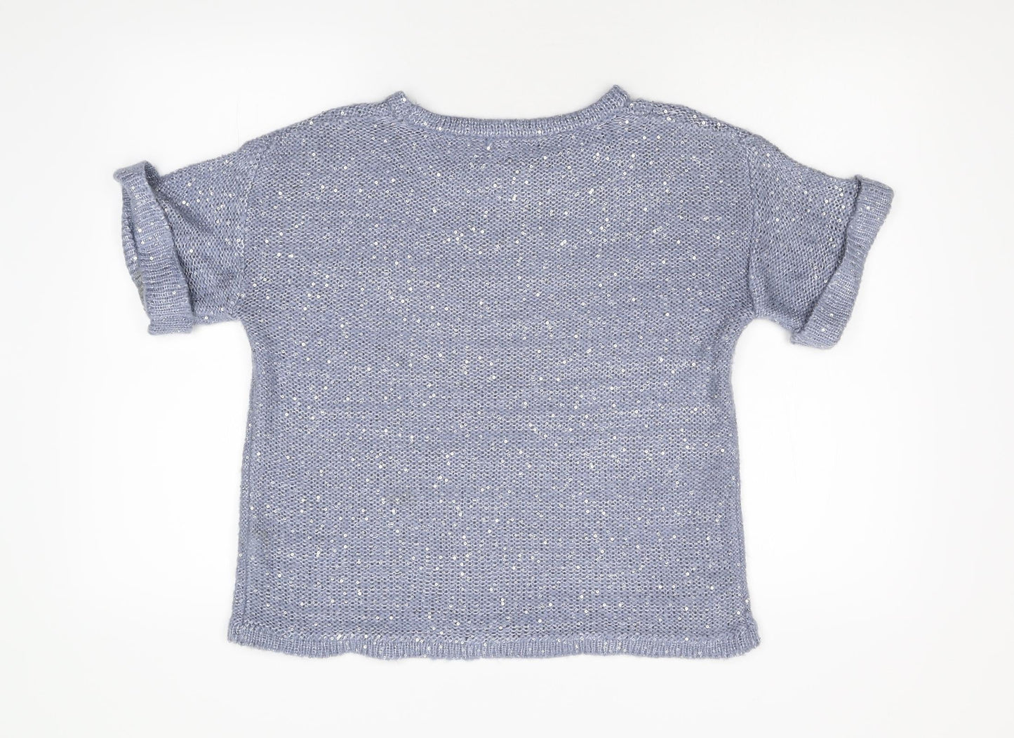 Primark Womens Blue  Knit Pullover Jumper Size 12