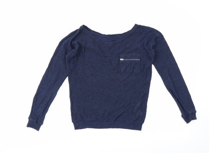 Additional front view of Only women’s blue jumper, size S
