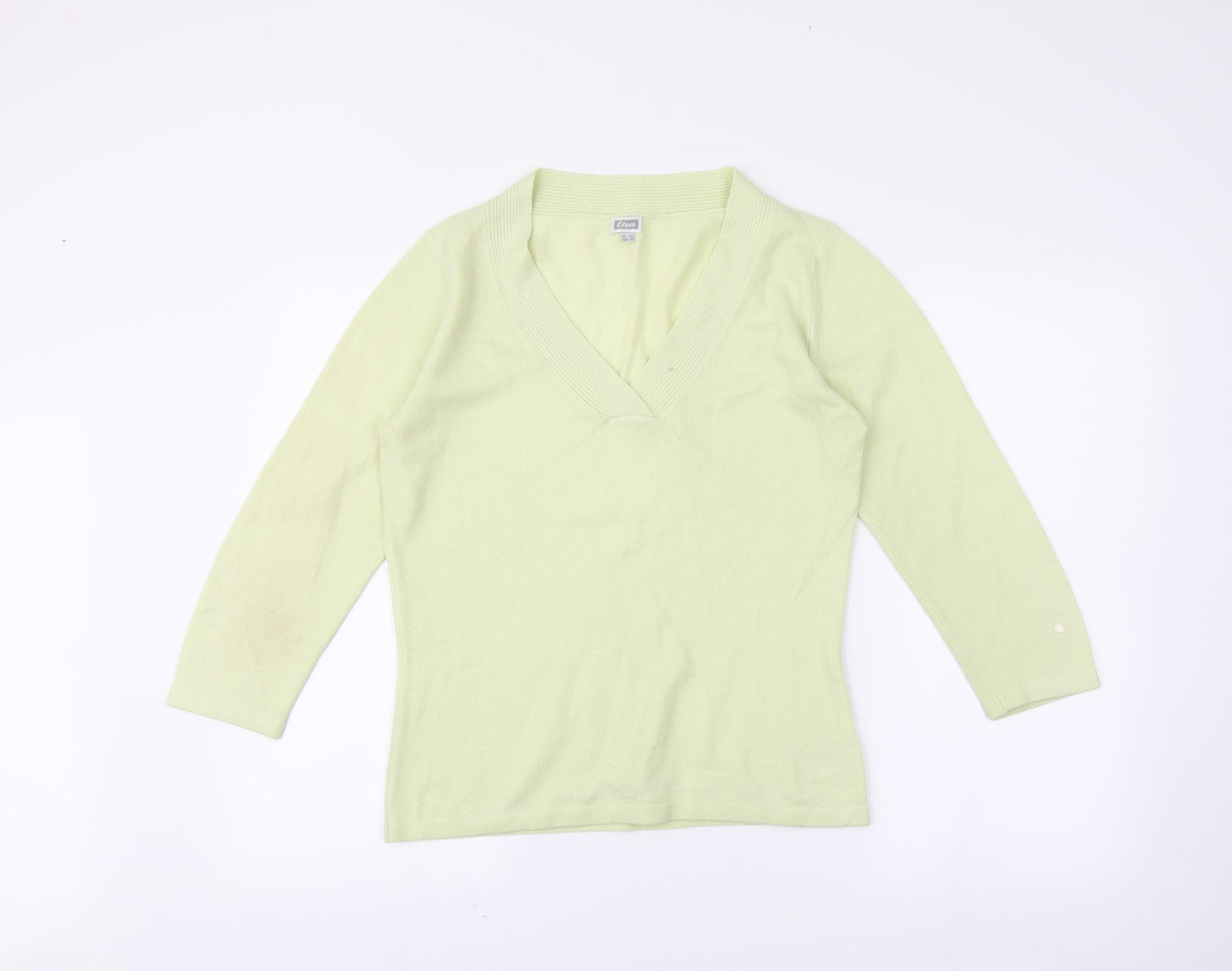 elam Womens Green   Pullover Jumper Size 12