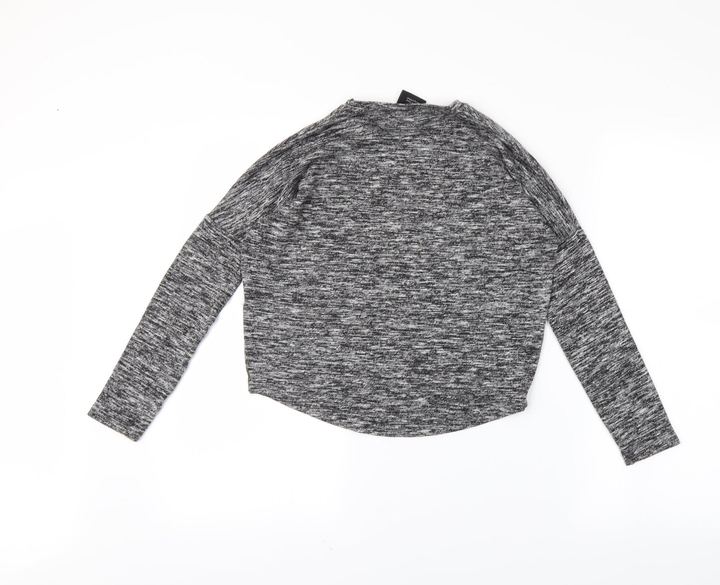 YD Girls Grey   Pullover Jumper Size 8-9 Years  - Reversible sequins