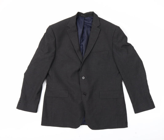 Scott&taylor Mens Black   Jacket Blazer Size L
