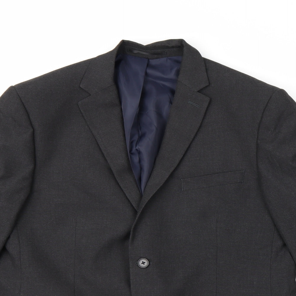 Scott&taylor Mens Black   Jacket Blazer Size L