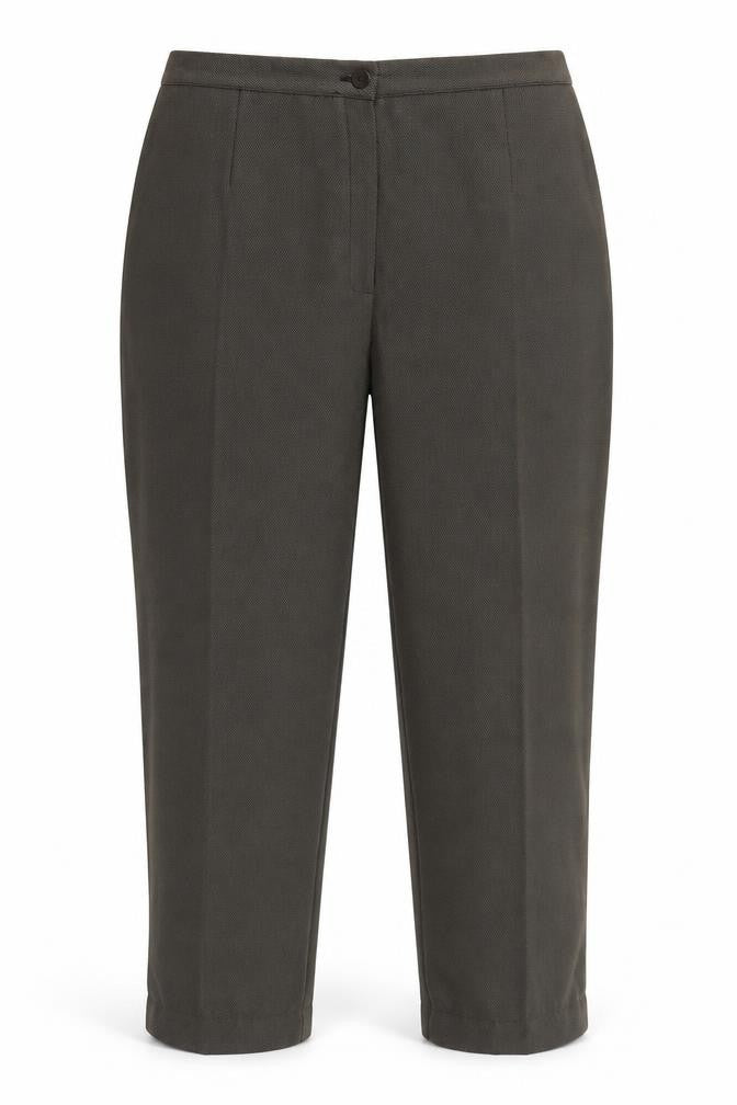 BHS Womens Brown   Capri Trousers Size 16 L26 in