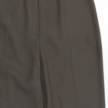 BHS Womens Brown   Capri Trousers Size 16 L26 in