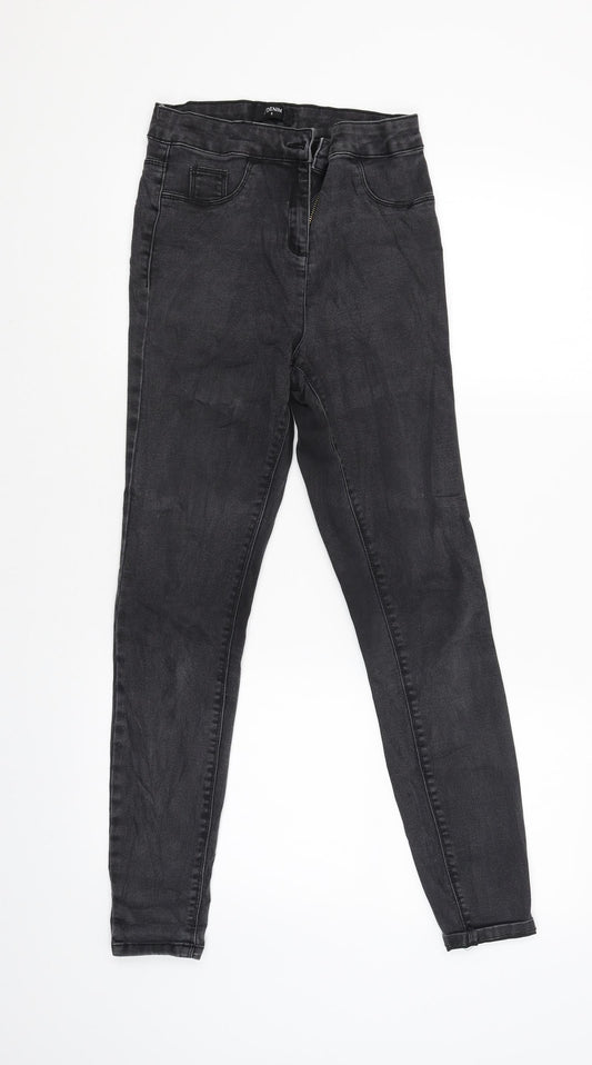Denim Womens Grey   Straight Jeans Size 8 L28 in