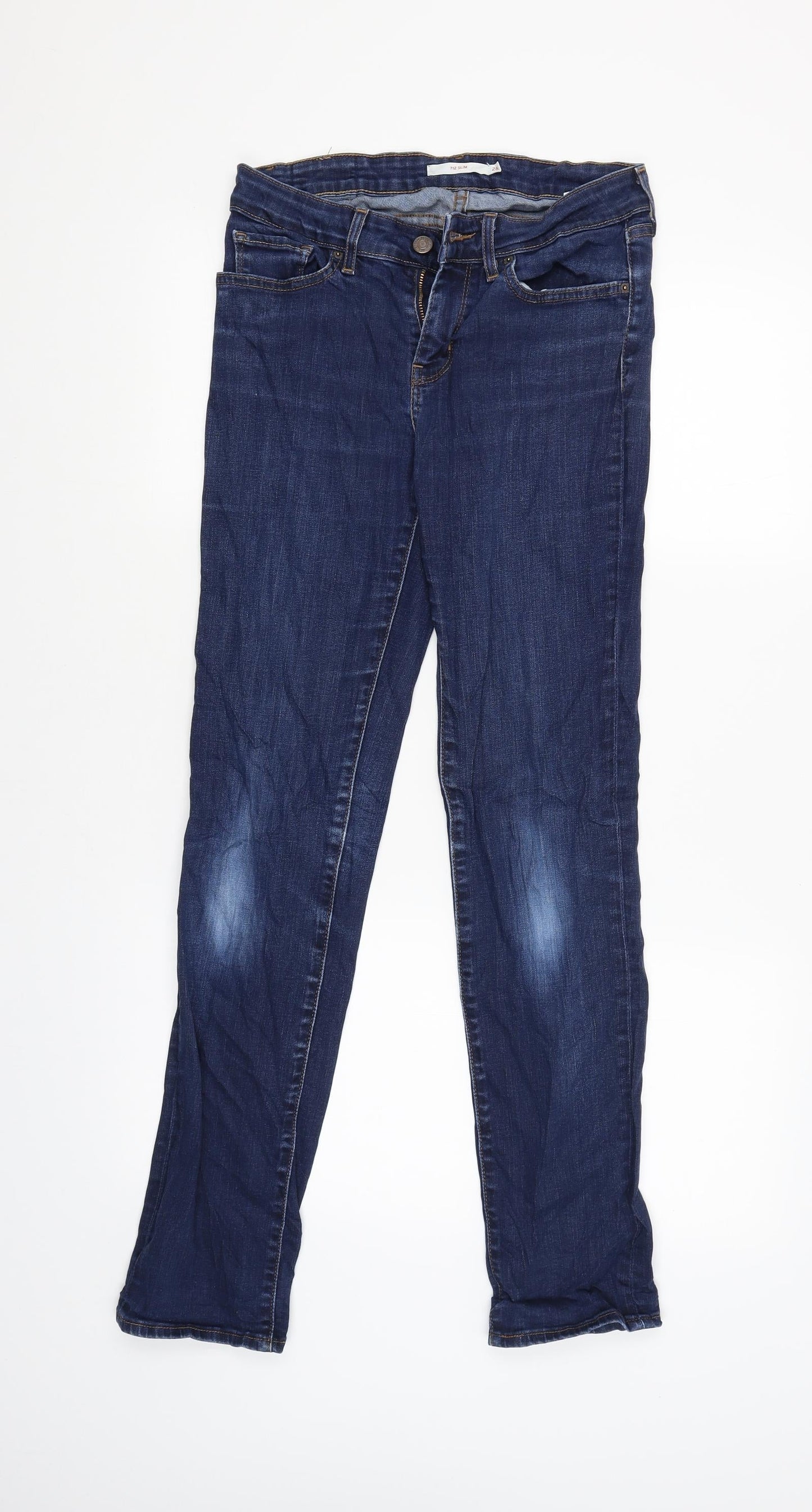 Preworn Womens Blue   Skinny Jeans Size 28 L30 in