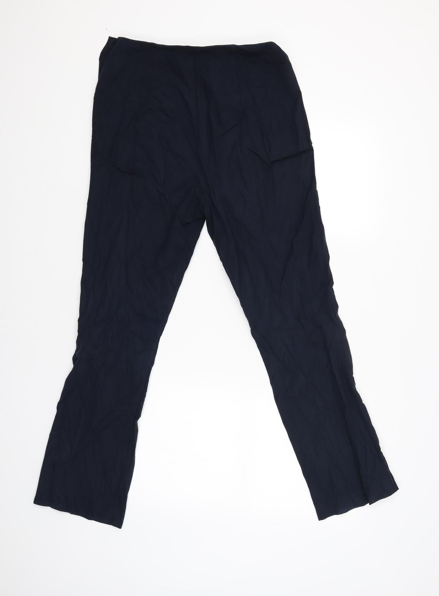 Marks and Spencer Womens Blue   Trousers  Size 10 L28 in
