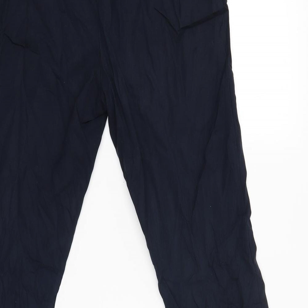Marks and Spencer Womens Blue   Trousers  Size 10 L28 in