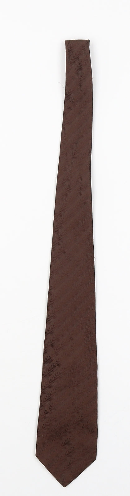 Burton Mens Bronze Striped  Pointed Tie One Size