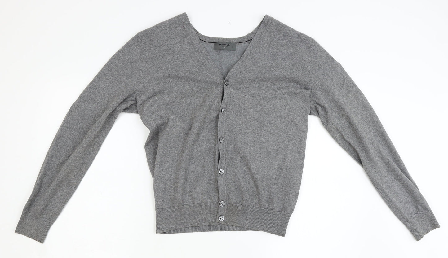 Burton Womens Grey   Cardigan Jumper Size S