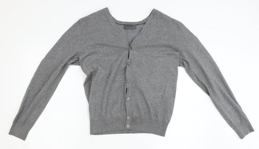 Burton Womens Grey   Cardigan Jumper Size S