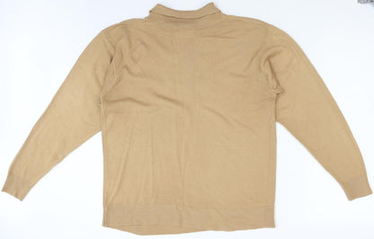 First Avenue Womens Beige   Pullover Jumper Size M