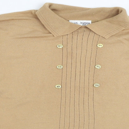 First Avenue Womens Beige   Pullover Jumper Size M