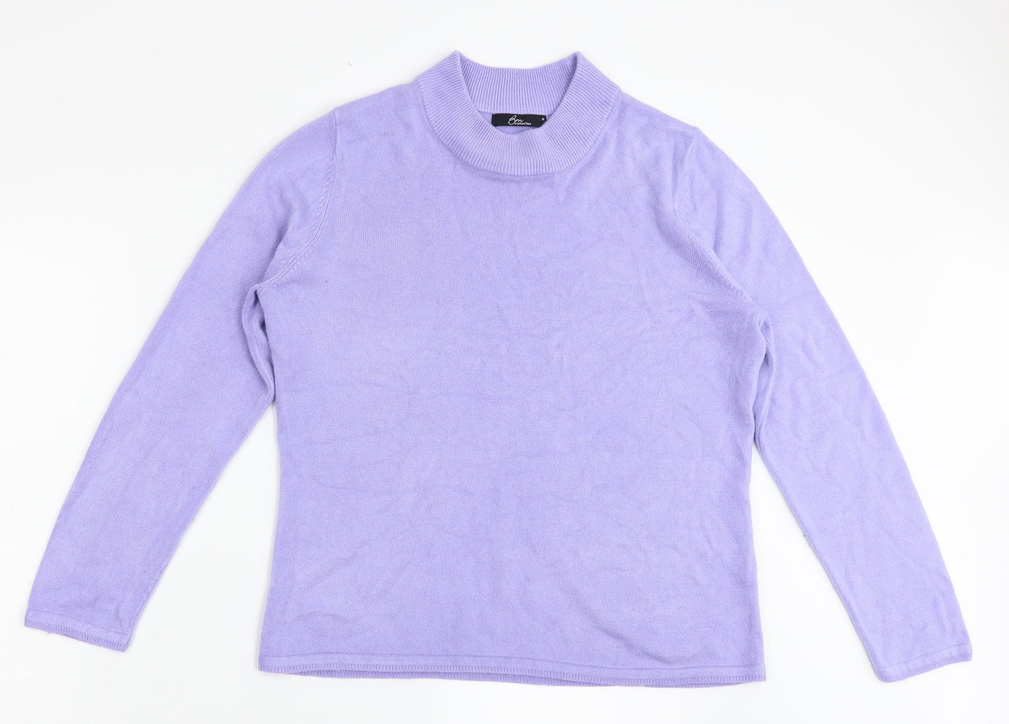 BM Womens Purple   Pullover Jumper Size M