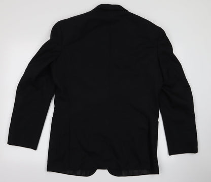 Preloved m*s Womens Black   Jacket  Size M - Back