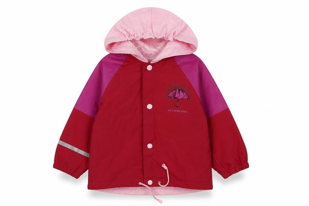 cirrus Baby Pink   Rain Coat Jacket Size 12 Months
