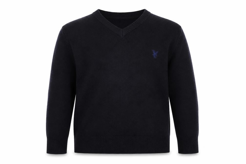 Preworn Girls Blue   Pullover Jumper Size 5 Years