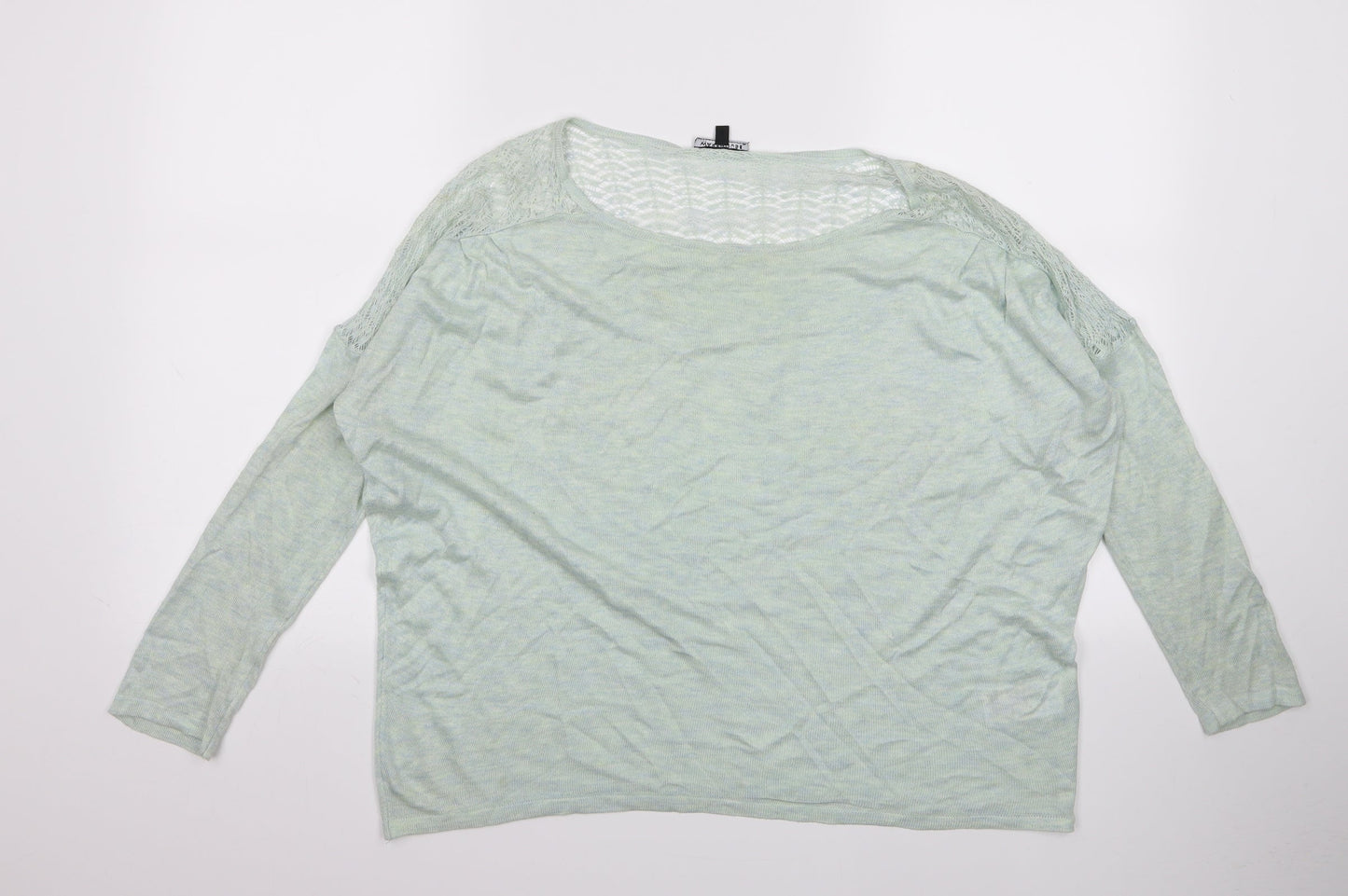 Warehouse Womens Green   Pullover Jumper Size 12  - g