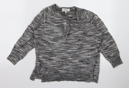 Preloved Preworn Womens Grey   Basic T-Shirt Size M - Front