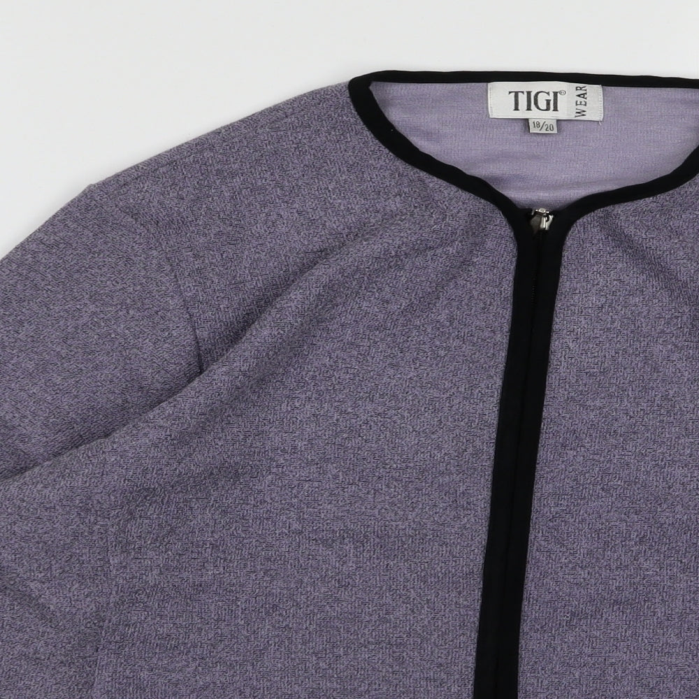 Preworn Womens Purple   Jacket  Size 16
