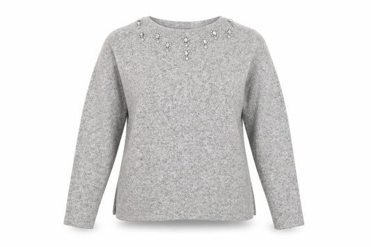 Dorothy Perkins Womens Grey   Pullover Jumper Size 12