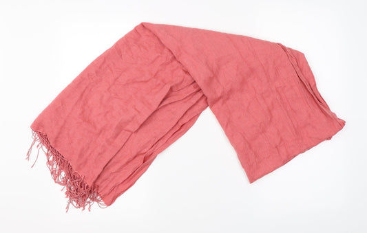 Preworn Womens Pink    Scarf
