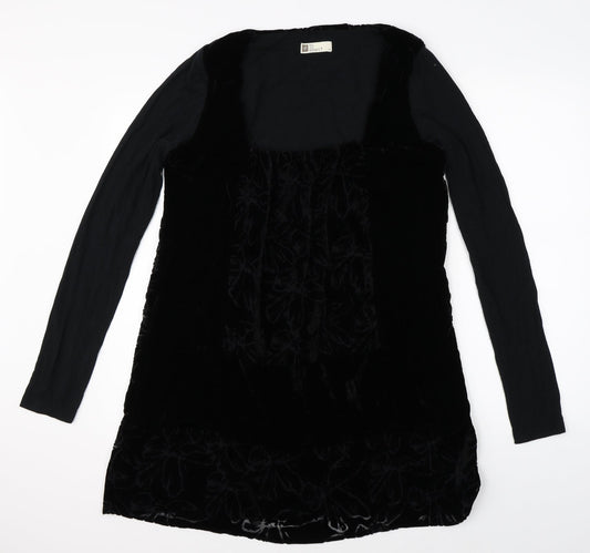 Soleil Womens Black   Sheath  Size 40